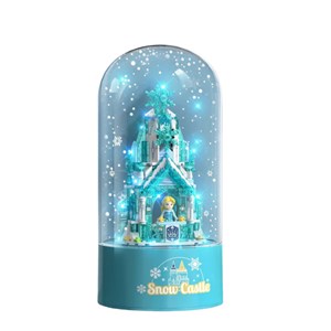 لگو دیزنی گوی موزیکال طرح قلعه برفی 301 قطعه snow castle _لگو